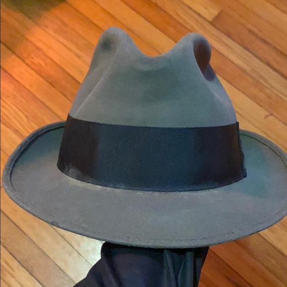 resistol Accessories Vintage Grey Wool Resistol Fedora Poshmark